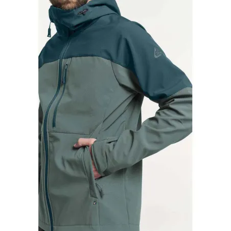 TENSON Himalaya Softshell Stretch Jacket Men Dark Green | Мъжко туристическо яке