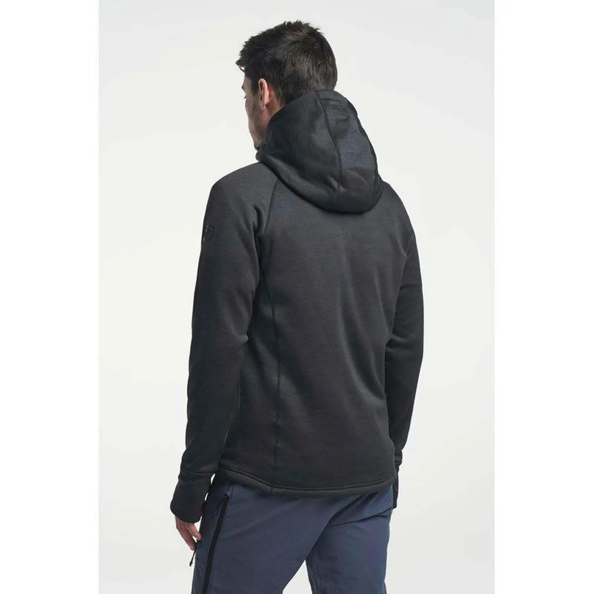 TENSON Txlite Midlayer Hoodie Zip Men Black | Мъжик междинен полар