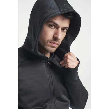 TENSON Txlite Midlayer Hoodie Zip Men Black | Мъжик междинен полар