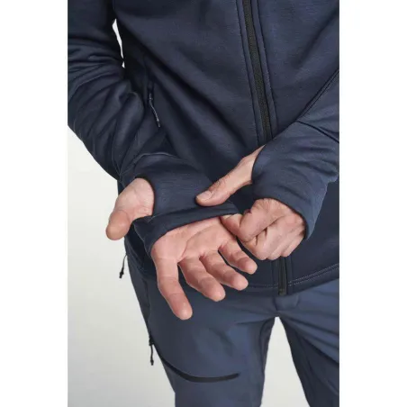 TENSON Txlite Midlayer Hoodie Zip Men Dark Blue | Мъжик междинен полар