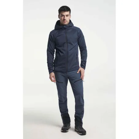 TENSON Txlite Midlayer Hoodie Zip Men Dark Blue | Мъжик междинен полар