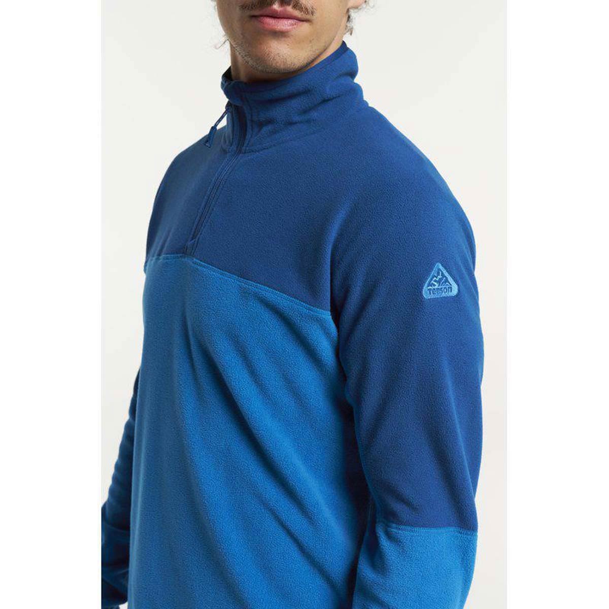 TENSON Himalaya Half Zip Fleece Men Blue | Men Outdoor Midlayers & Hoodies