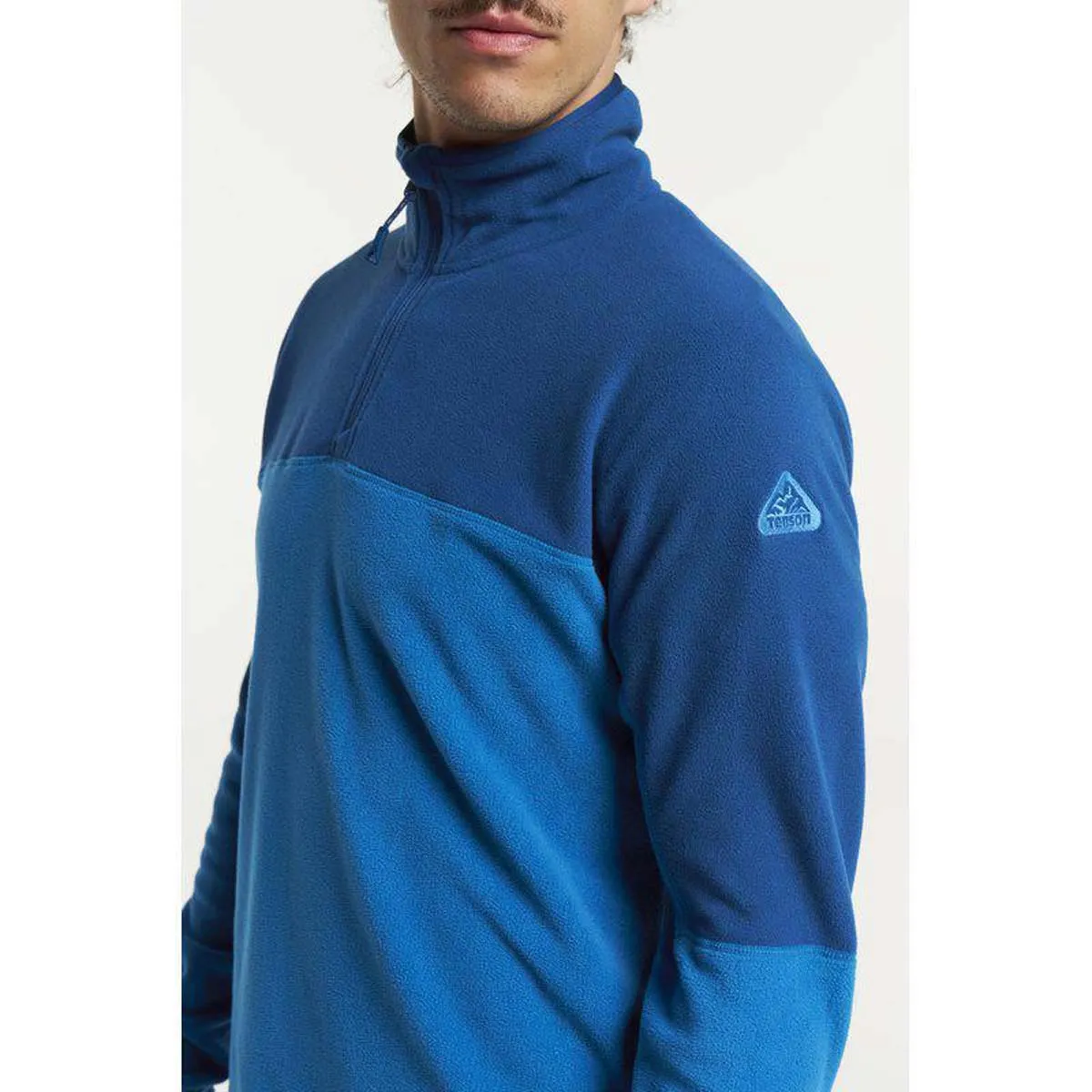 TENSON Himalaya Half Zip Fleece Men Blue | Men Outdoor Midlayers & Hoodies
