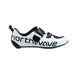NORTHWAVE TRIBUTE CARBON white/black | Шосейни обувки за колоездене