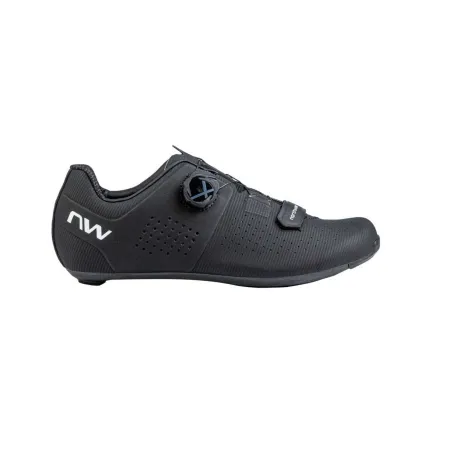 NORTHWAVE STORM CARBON 3 black/white | Road bike shoes
