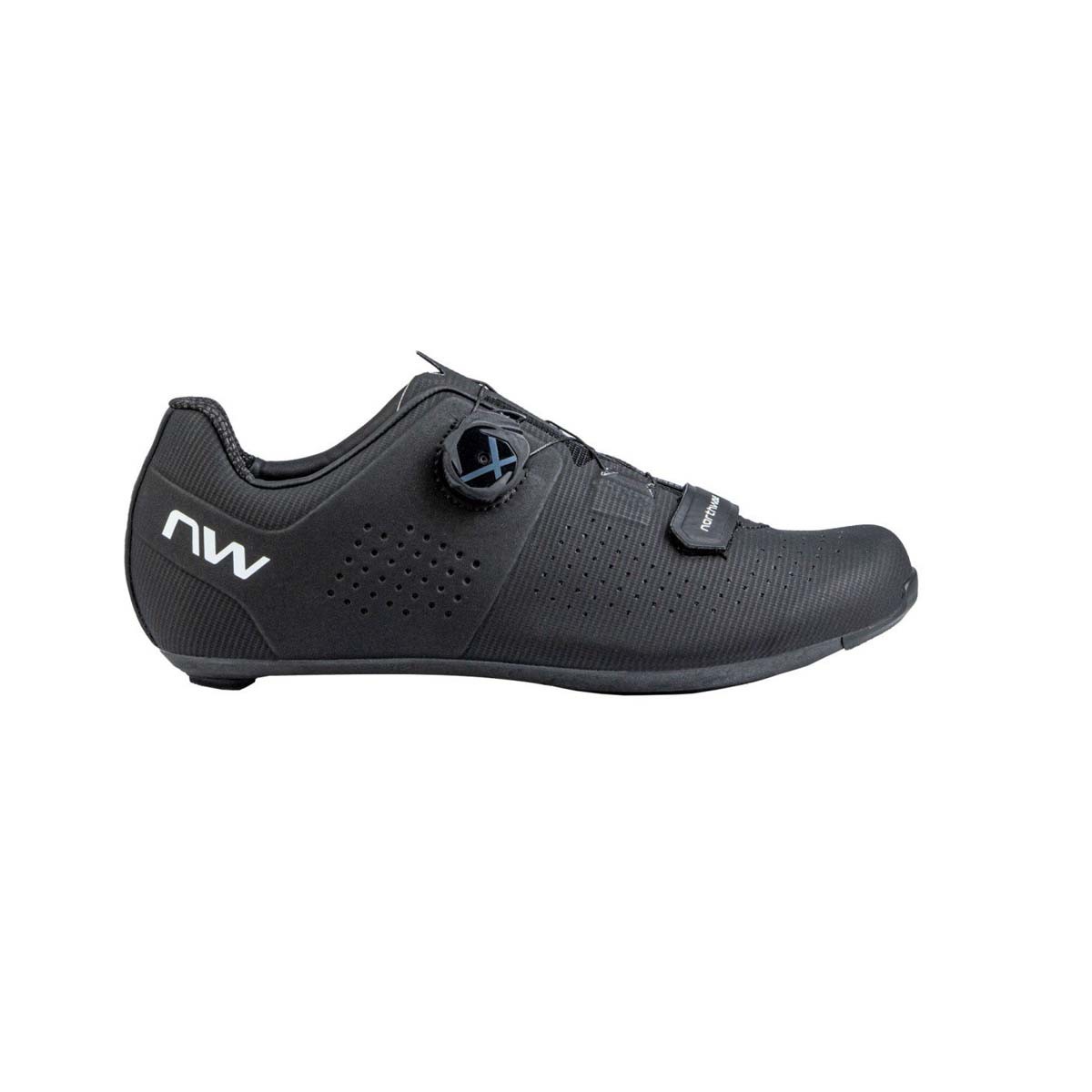 NORTHWAVE STORM CARBON 3 black/white |Шосейни обувки за колоездене