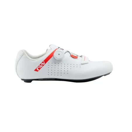 NORTHWAVE CORE PLUS 2 white/red fluo | Road bike shoes