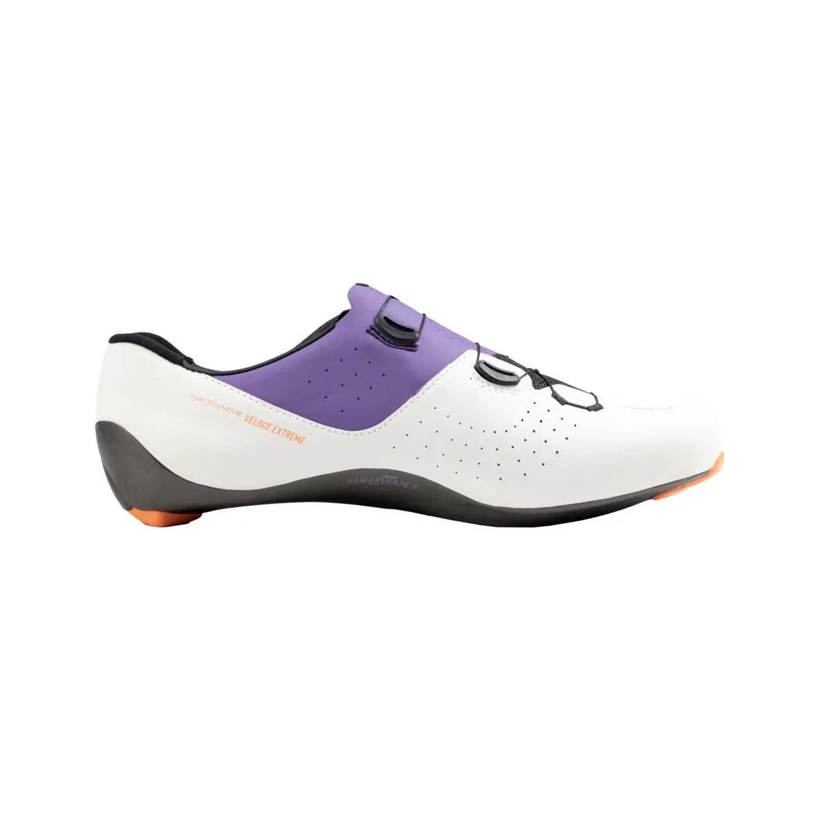 NORTHWAVE VELOCE EXTREME light grey/dark purple | Road bike shoes
