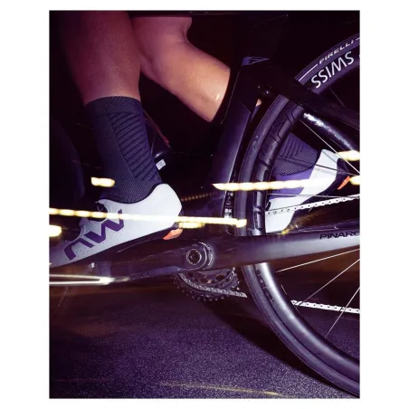 NORTHWAVE VELOCE EXTREME light grey/dark purple | Road bike shoes