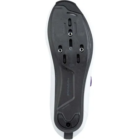 NORTHWAVE STORM CARBON 3 WOMEN white/dark purple | Road bike shoes