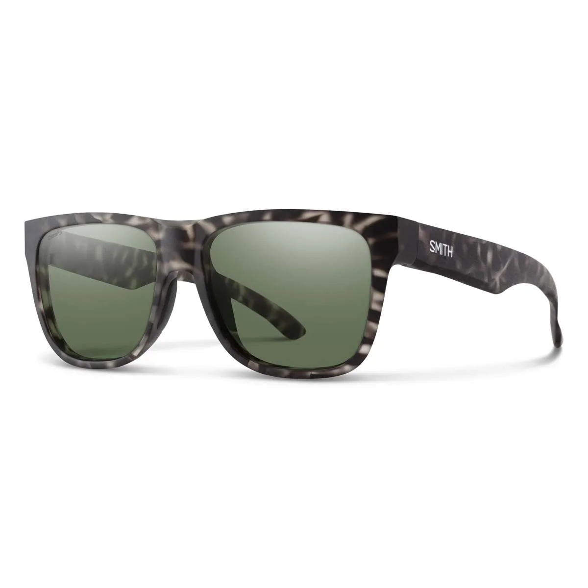 SMITH LOWDOWN 2 Matte Gray Tortoise | ChromaPop Polarized Gray Green | SMITH sunglasses