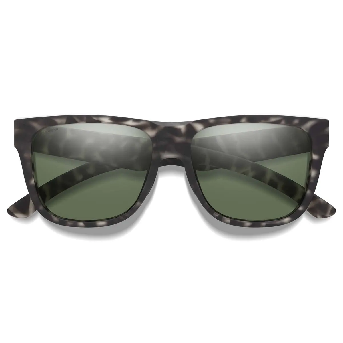 SMITH LOWDOWN 2 Matte Gray Tortoise | ChromaPop Polarized Gray Green | SMITH sunglasses