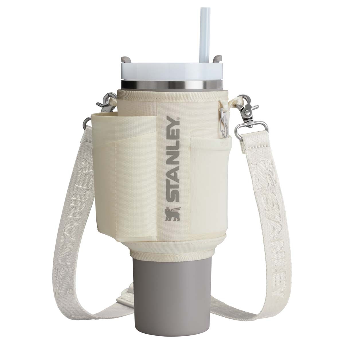 STANLEY The All-Day Quencher Carry-All 1.18L / 40oz Cream | Чанта с дръжка за чаши / термоси / бутилки STANLEY