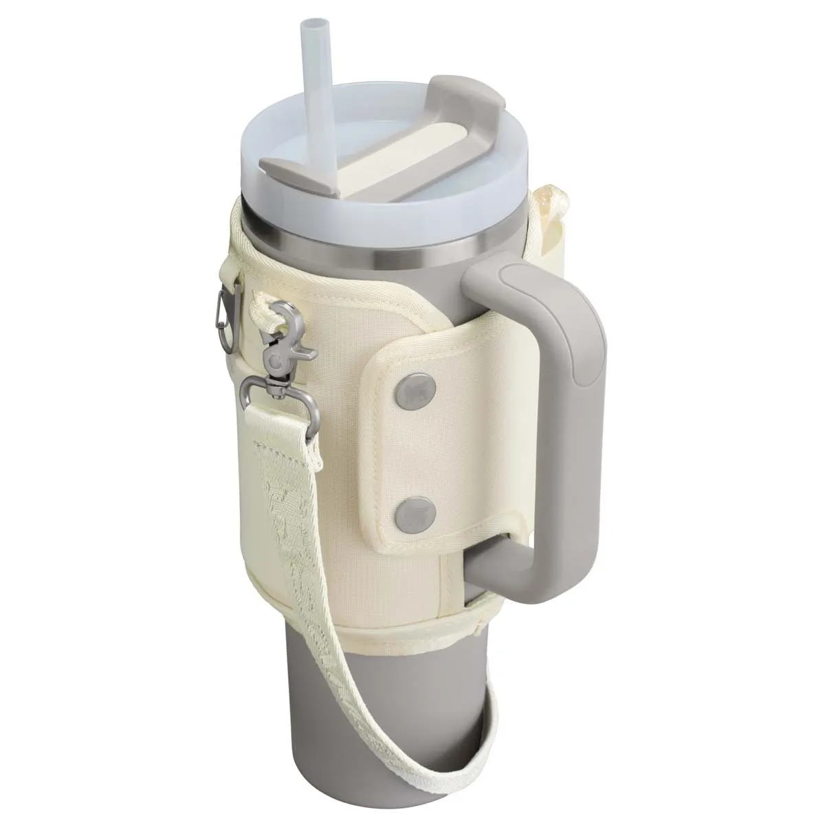 STANLEY The All-Day Quencher Carry-All 1.18L / 40oz Cream | Чанта с дръжка за чаши / термоси / бутилки STANLEY