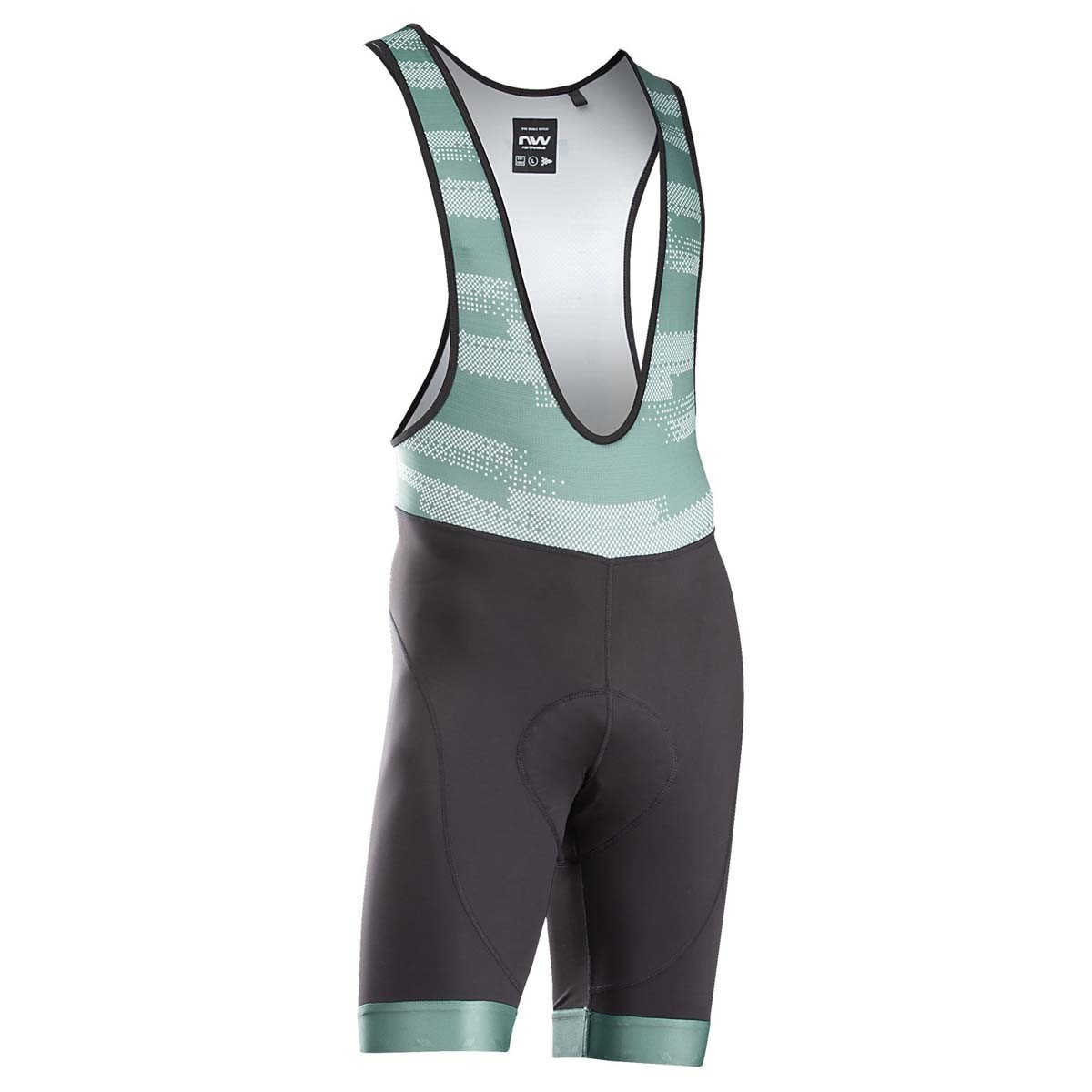 NORTHWAVE ACTIVE EVO BIBSHORT black/sage | bike bibshort