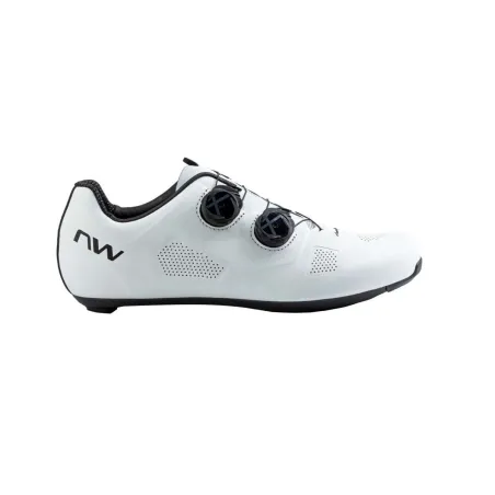 NORTHWAVE REVOLUTION 4 WIDE white/black | Шосейни обувки за колоездене