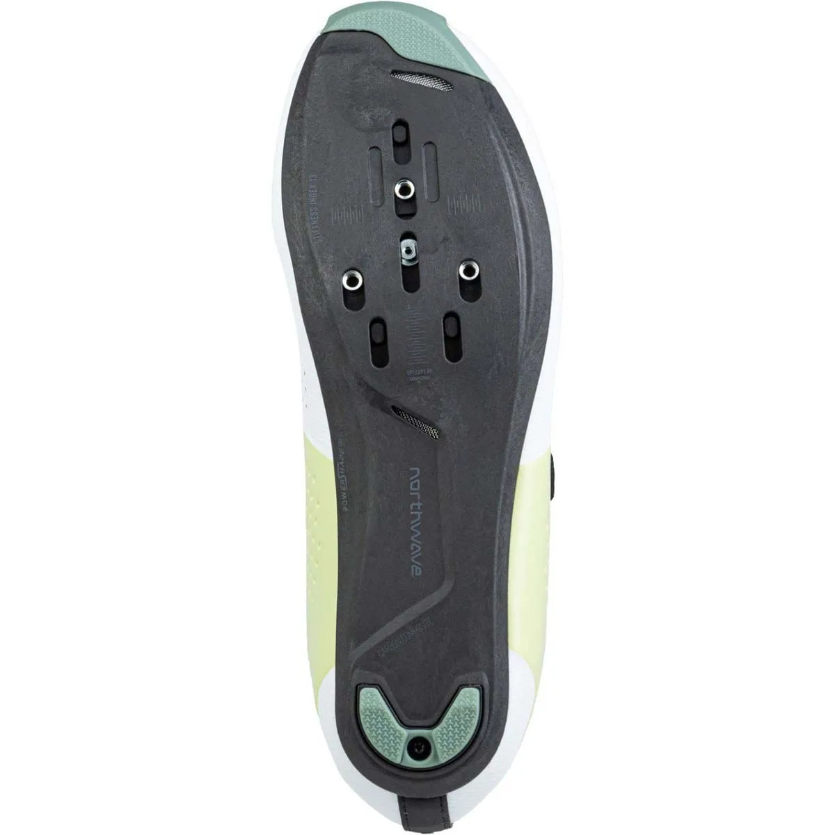 NORTHWAVE STORM CARBON 3 white/matcha | road bike shoes