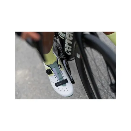 NORTHWAVE STORM CARBON 3 white/matcha | road bike shoes