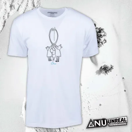 GNU UNREAL G TEE WHITE