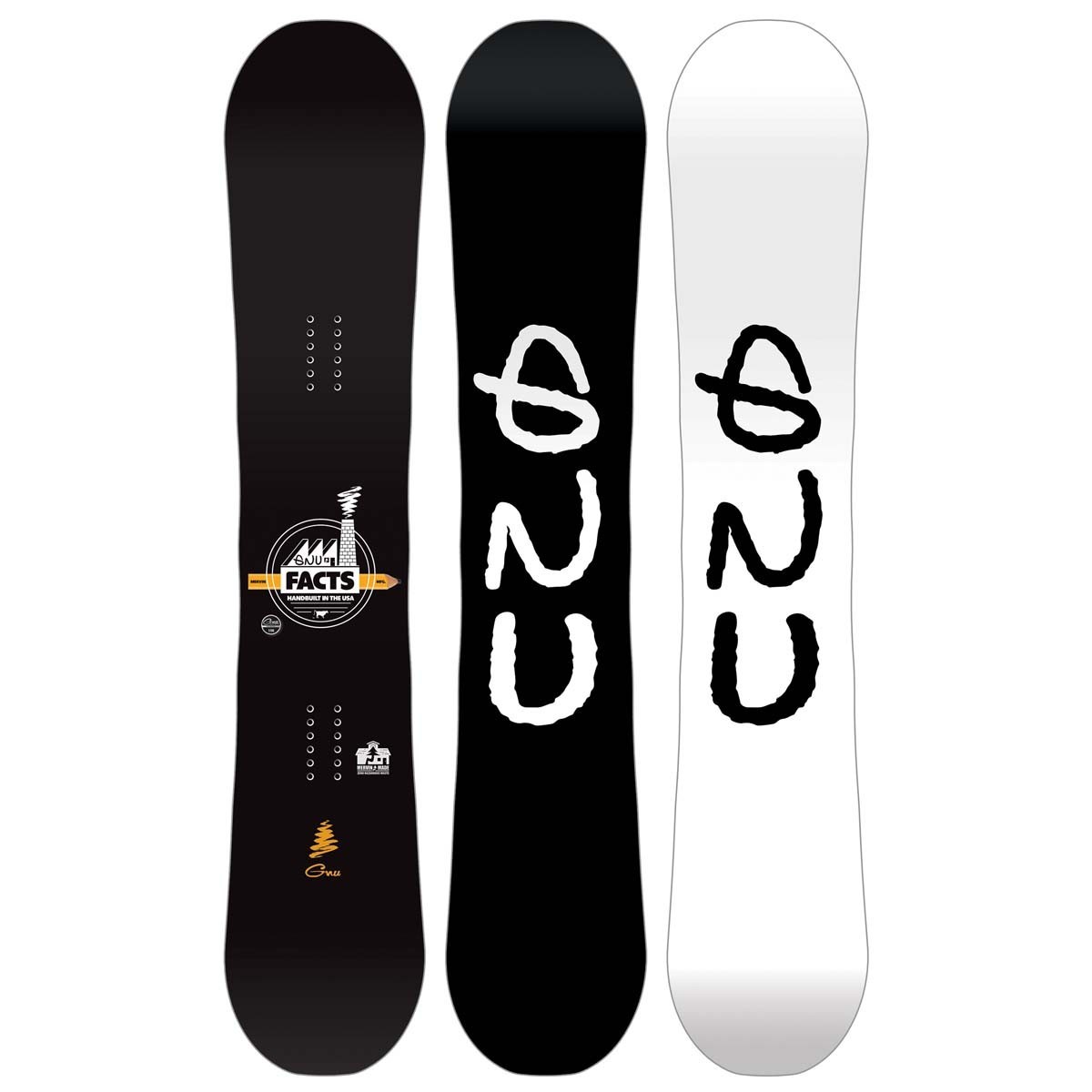 2026 GNU FACTS 159 | men snowboards