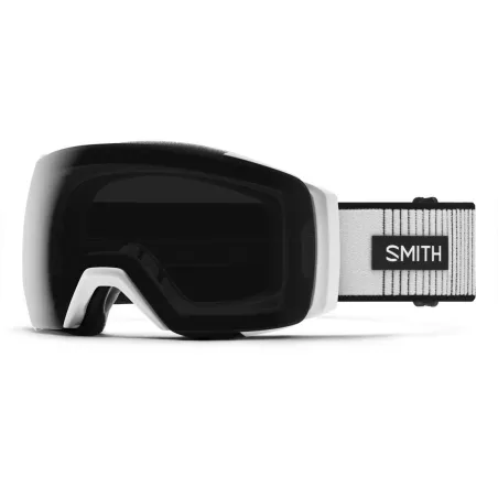 SMITH I/O MAG XL white fade out | S3 CHROMAPOP Sun Black Mirror | ски & сноуборд маска
