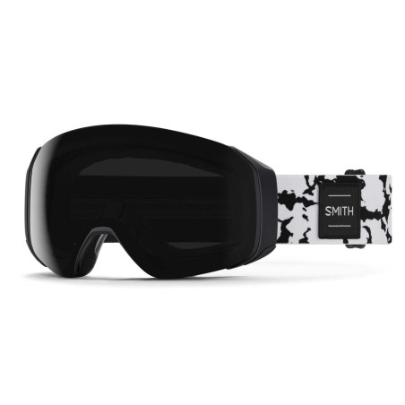 SMITH 4D MAG S black marble | S3 CHROMAPOP Sun Black Mirror | ski & snowboard goggle