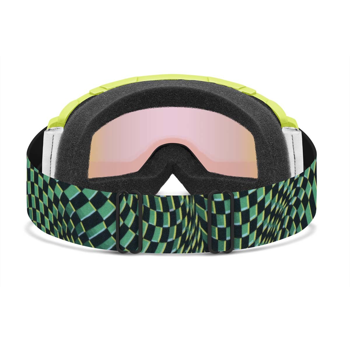 SMITH DAREDEVIL electric lime left turn | S2 BLUE Sensor Mirror | ски & сноуборд маска SMITH DAREDEVIL electric lime left turn | S2 BLUE Sensor Mirror | ски & сноуборд маска