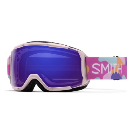 SMITH GROM carnation puzzle | S2 CHROMAPOP Everyday Violet Mirror | ски & сноуборд маска