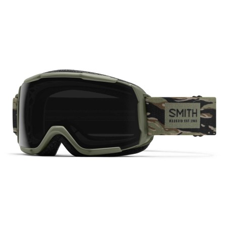 SMITH GROM eye of the tiger | S3 CHROMAPOP Sun Black Mirror | ски & сноуборд маска