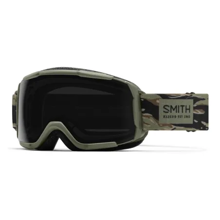 SMITH GROM eye of the tiger | S3 CHROMAPOP Sun Black Mirror | ски & сноуборд маска