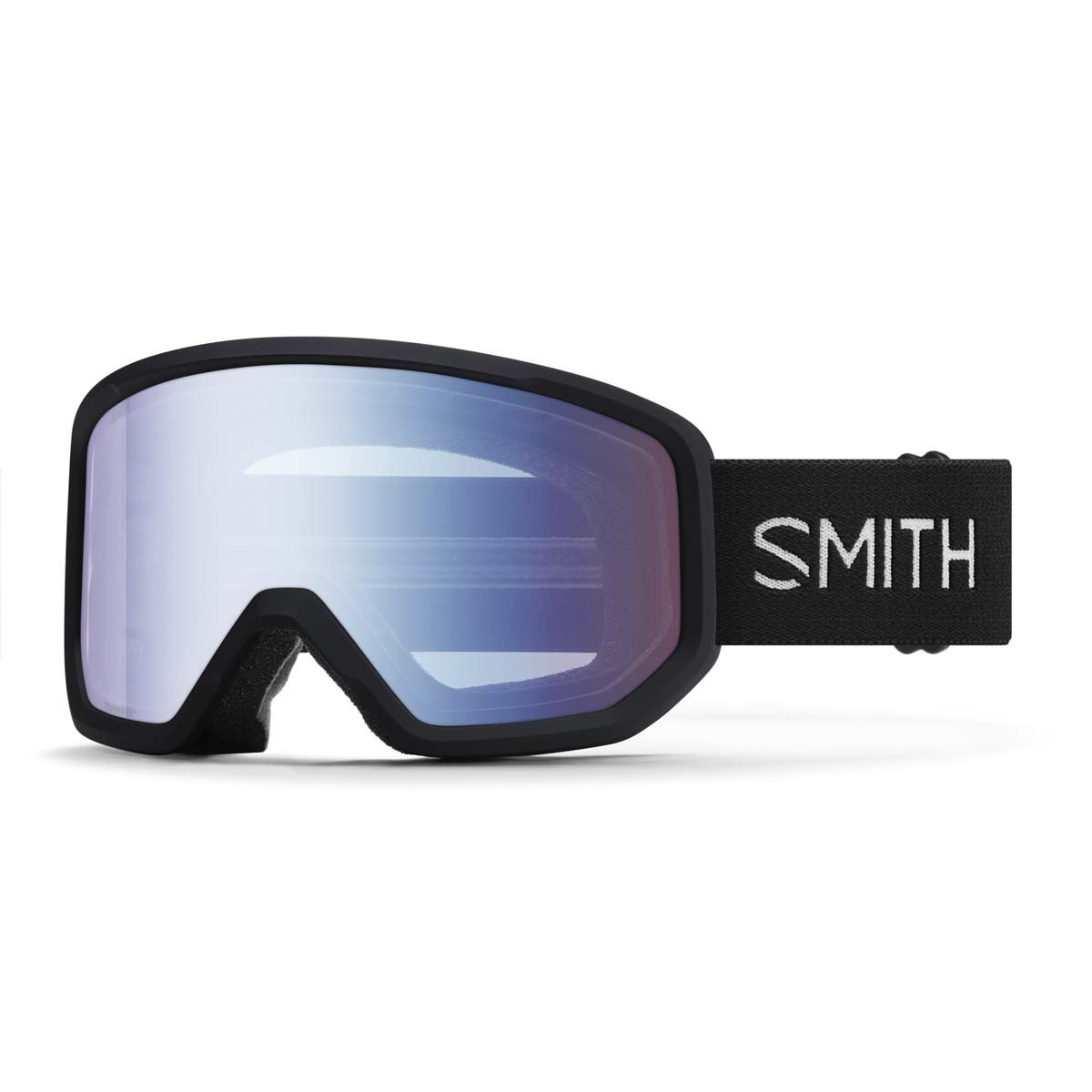 SMITH TRANSFER black | S2 BLUE Sensor Mirror | ски & сноуборд маска