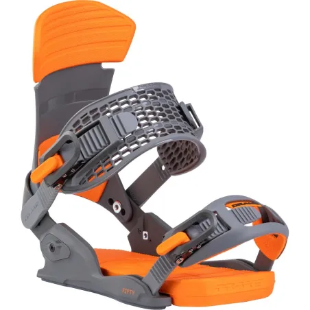 2026 DRAKE FIFTY dark grey/orange | Мъжки Сноуборд Автомати