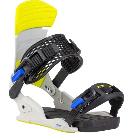 2026 DRAKE FIFTY grey/lime | Men Snowboard Bindings