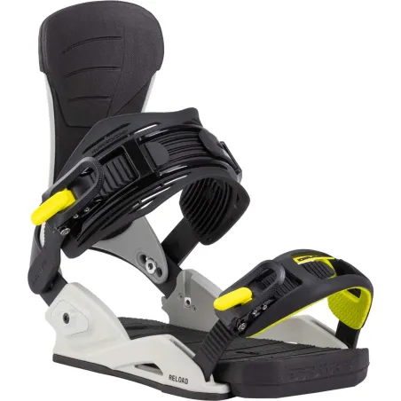2026 DRAKE RELOAD grey/lime | Men Snowboard Bindings