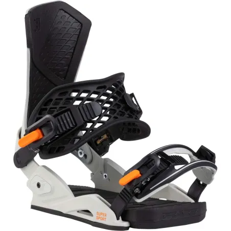 2026 DRAKE SUPER SPORT grey/orange | Men Snowboard Bindings