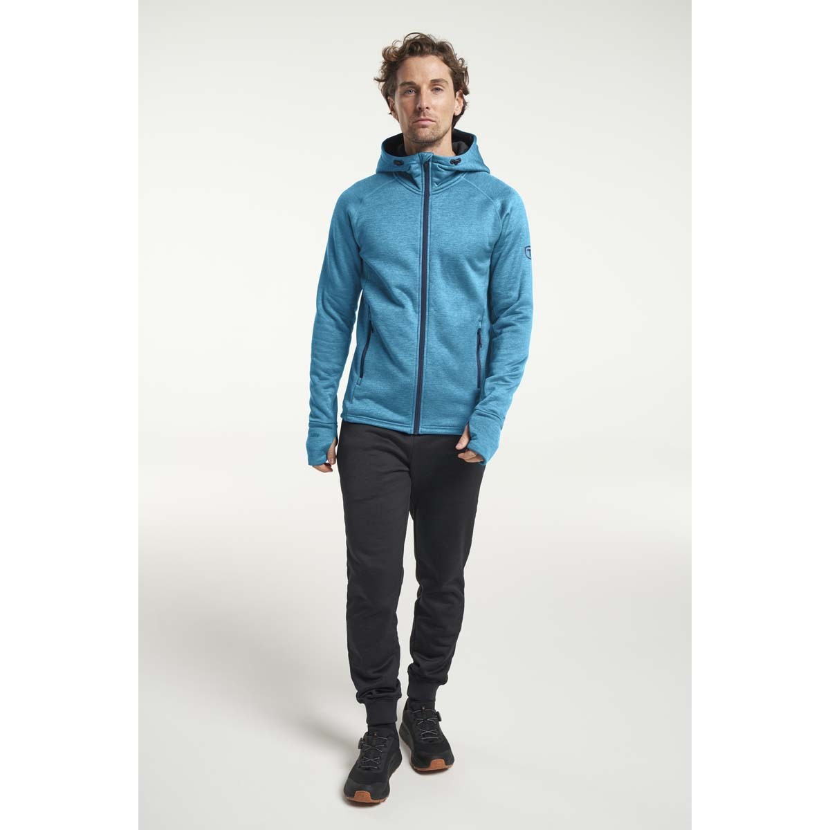 TENSON TXLITE MIDLAYER HOODIE ZIP MEN Blue | Хибридно междинно яке с цип