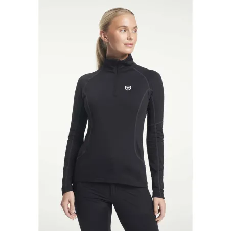 TENSON TXLITE HALF ZIP WOMEN Black | Хибридно междинно яке с цип