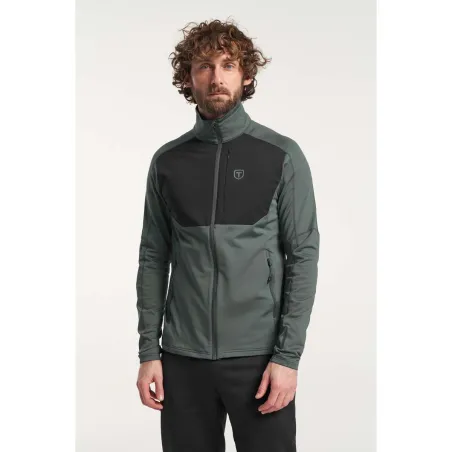 TENSON TXLITE FULL ZIP MEN Grey Green | Men Outdoor Midlayers & Hoodies