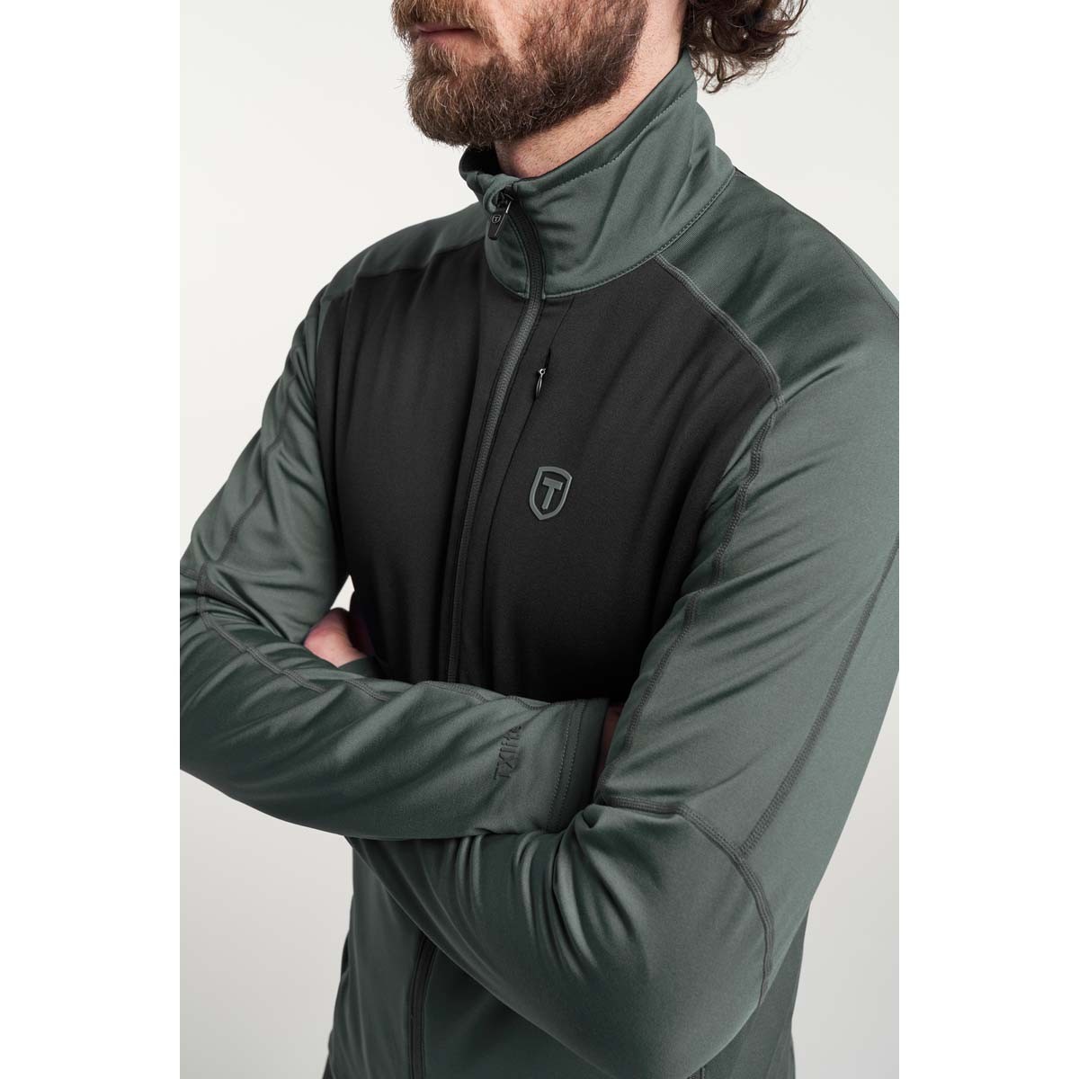TENSON TXLITE FULL ZIP MEN Grey Green | Полар с цип TENSON TXLITE FULL ZIP MEN Grey Green | Полар с цип