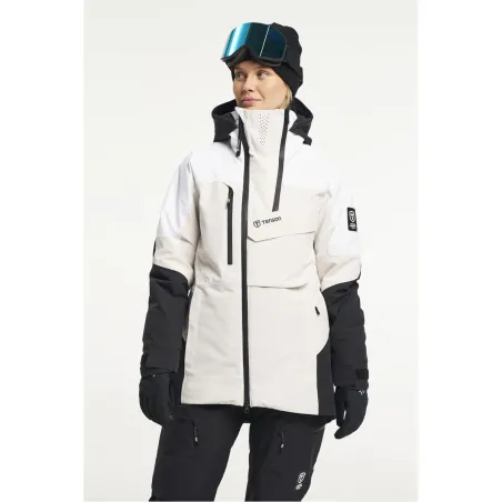 TENSON AERON SKI JACKET WOMEN Offwhite | Зимно ски/сноуборд яке