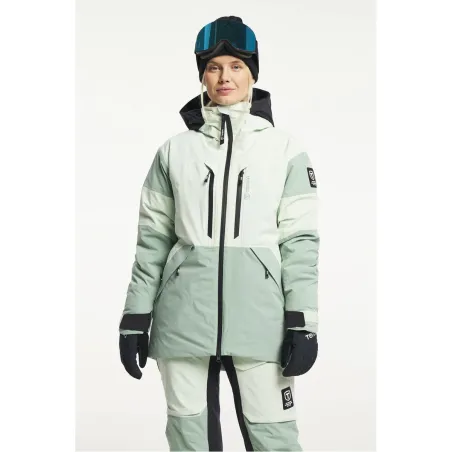 TENSON AERO XX SKI JACKET WOMEN Light Green | Зимно ски/сноуборд яке
