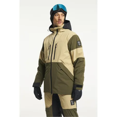 TENSON AERO XX SKI JACKET M Beige | Зимно Ски/Сноуборд Яке