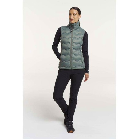 TENSON Txlite Shibui Down Vest Women Grey Green | Women Outdoor Jackets & Vests