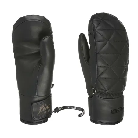 LEVEL Coco Mitt PK Black | Women Ski/Snowboard gloves