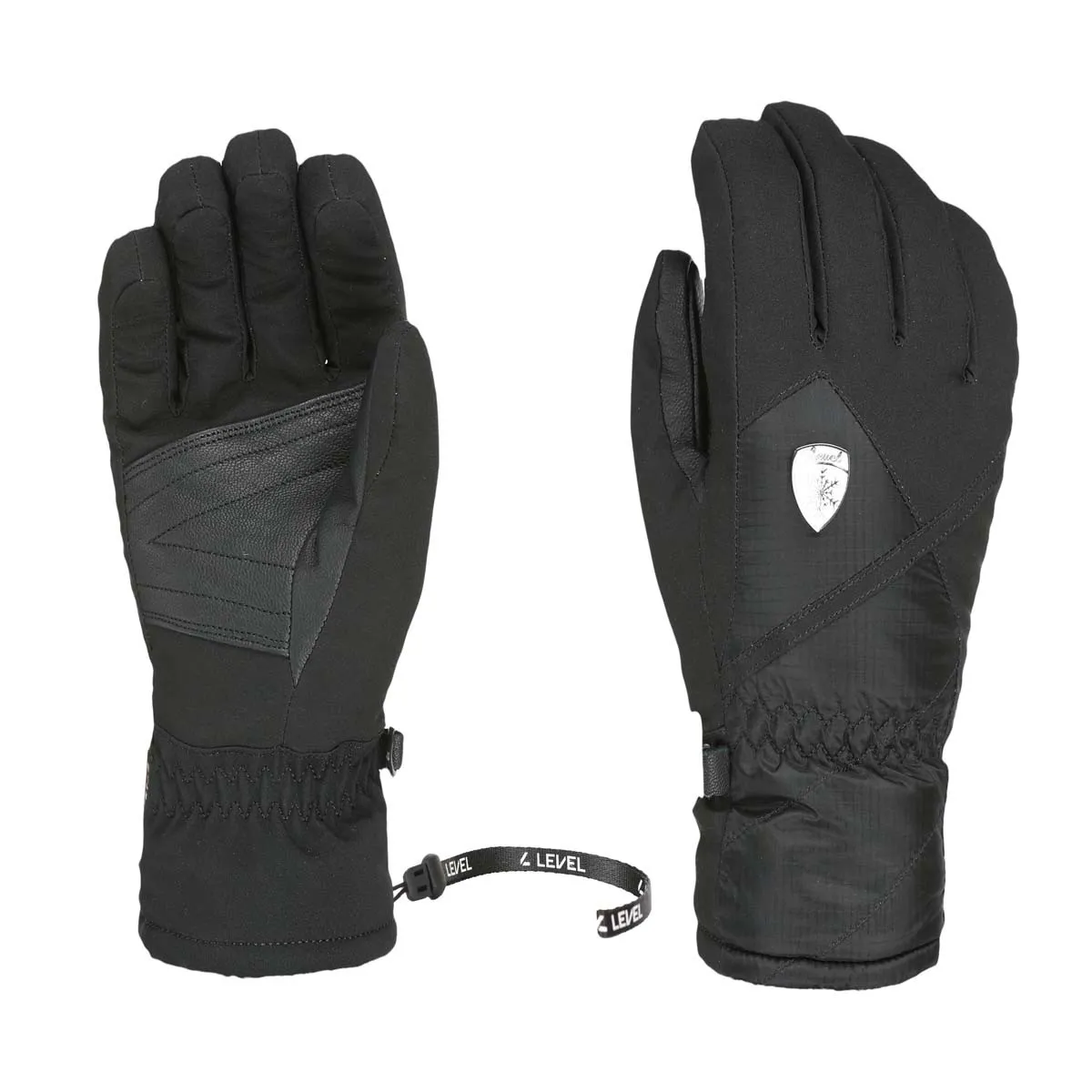 LEVEL TESSA  BLACK | Ski/Snowboard gloves