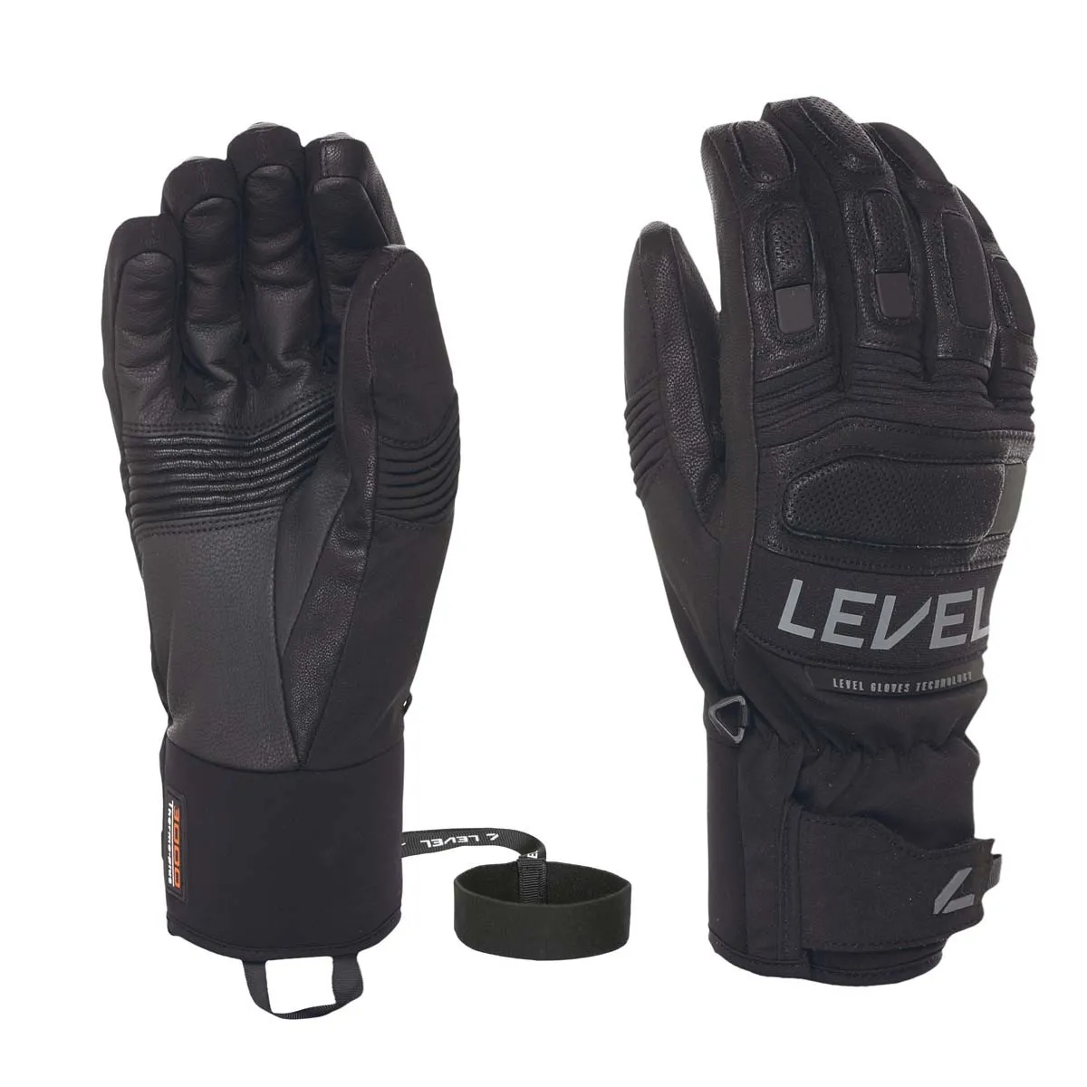 LEVEL JAG  BLACK | Ski/Snowboard gloves