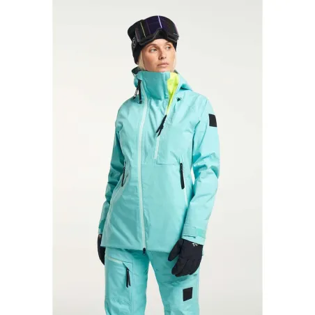 TENSON SHIBUI SHELL JACKET WOMAN Light Turqouise | Зимно ски яке