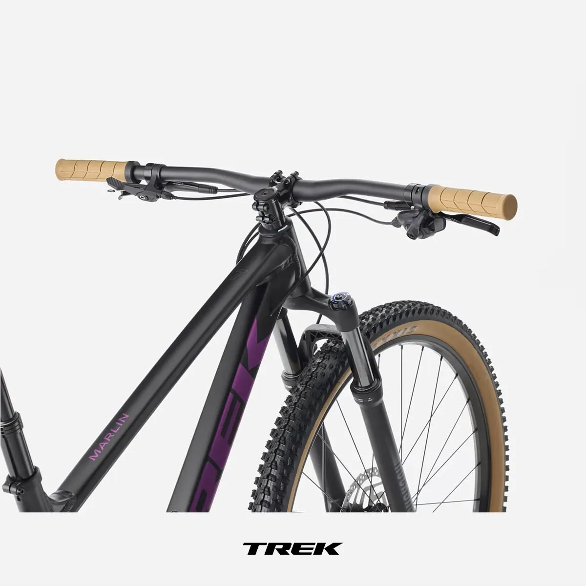 2026 TREK MARLIN 7 Matte Dark Web/Clear Gloss Splatter 2026 | Mountain Bike