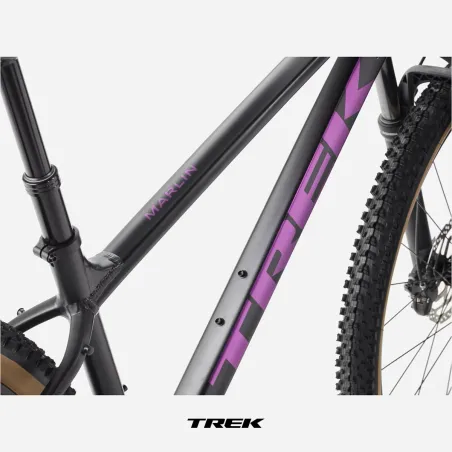 2026 TREK MARLIN 7 Matte Dark Web/Clear Gloss Splatter 2026 | Mountain Bike