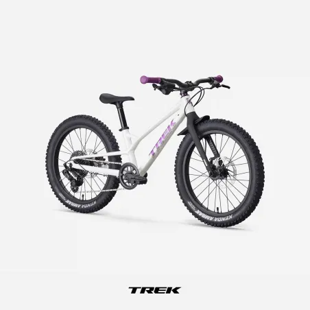 2026 TREK WAHOO 20 TRAIL Crystal White | 20" Bikes (114-132cm)